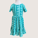 Teal Lei Tee Dress