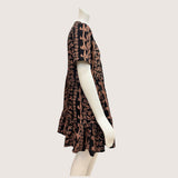 Black/Brown Lei Sammy Dress
