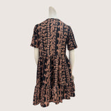 Black/Brown Lei Sammy Dress
