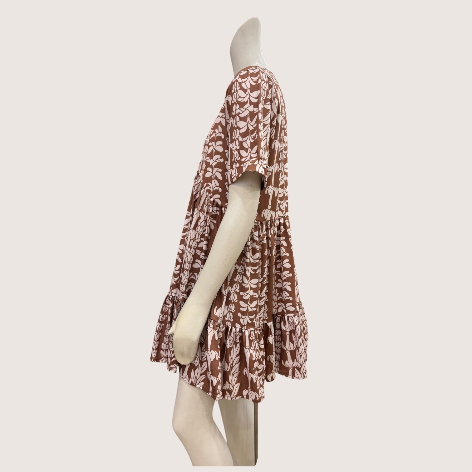Brown Lei Sammy Dress