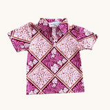 Island Blush Boys collared shirt