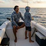 Adult Black Camo Mahi Mahi Dri Fit Hooded Long Sleeve Tee - Sweet Sweet Honey Hawaii