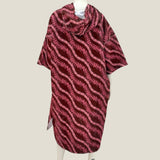 Adult Brown Lei Puakenikeni Hooded Towel - Sweet Sweet Honey Hawaii