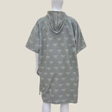 Adult Olive Green Shaka Hooded Towel - Sweet Sweet Honey Hawaii