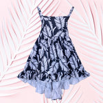 Black Palm Stella Dress - Sweet Sweet Honey Hawaii