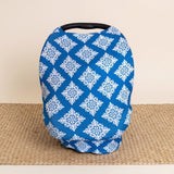 Blue Heritage Quilt Car Seat Cover - Sweet Sweet Honey Hawaii