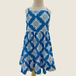 Blue Heritage Quilt Mila Dress - Sweet Sweet Honey Hawaii