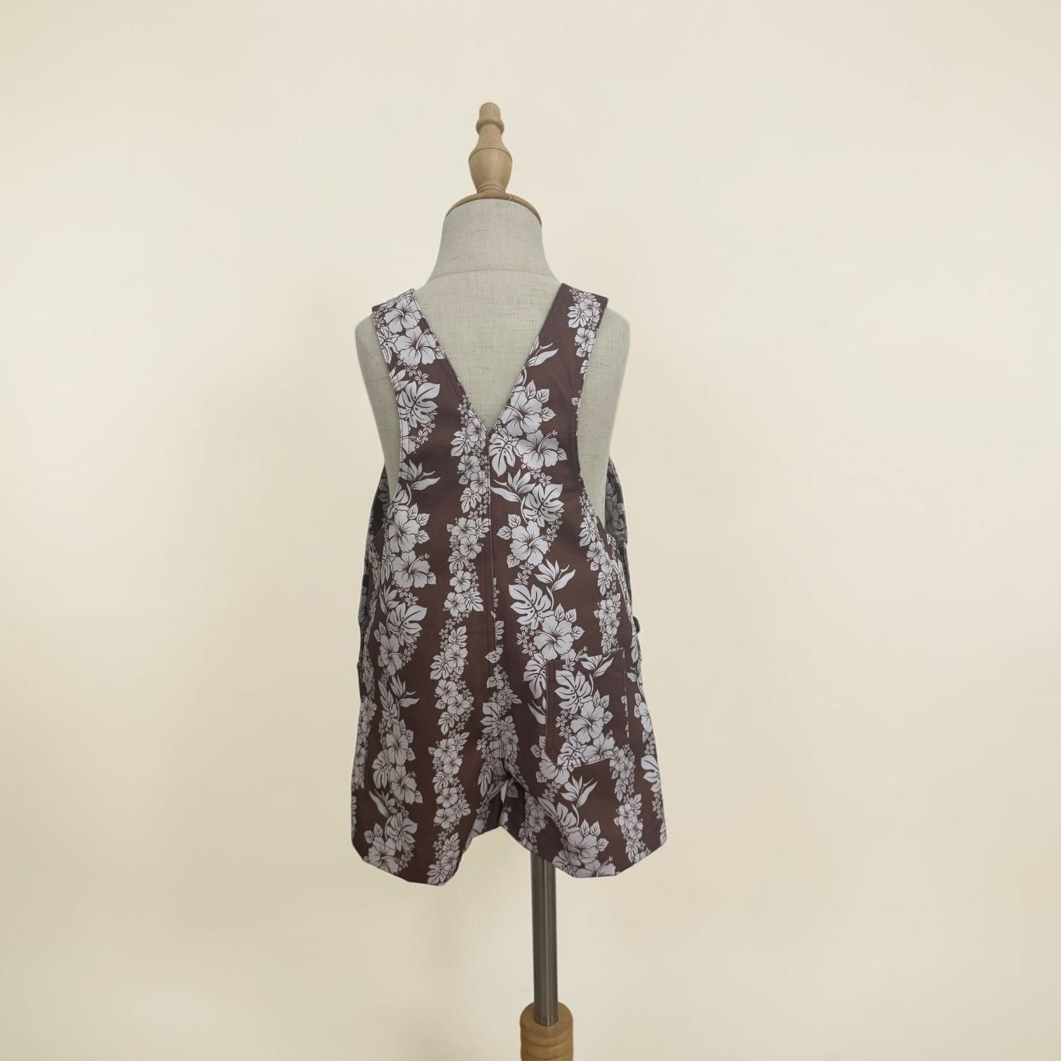 Brown Mauna Lani Denim Short Overalls - Sweet Sweet Honey Hawaii