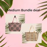 Bundle (2) Medium Multi purpose Bag - Sweet Sweet Honey Hawaii
