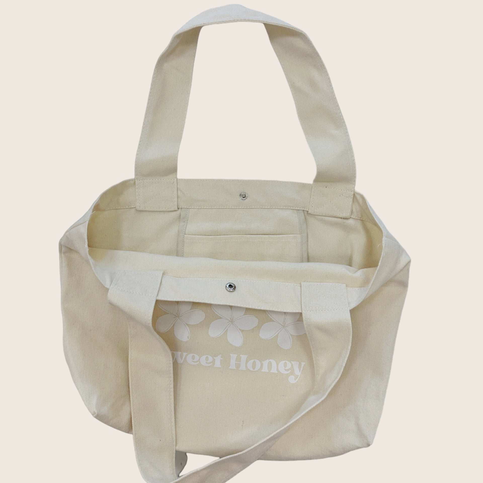 Canvas Tote Bag - Sweet Sweet Honey Hawaii