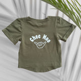 Chee Hoo Forest Green Pocket Tee - Sweet Sweet Honey Hawaii