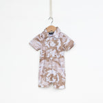 Desert Camo Collared Jumpsuit - Sweet Sweet Honey Hawaii