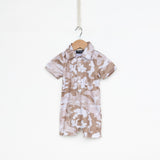 Desert Camo Collared Jumpsuit - Sweet Sweet Honey Hawaii