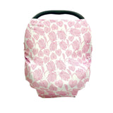 Dusty Pink Palm Car Seat Cover - Sweet Sweet Honey Hawaii