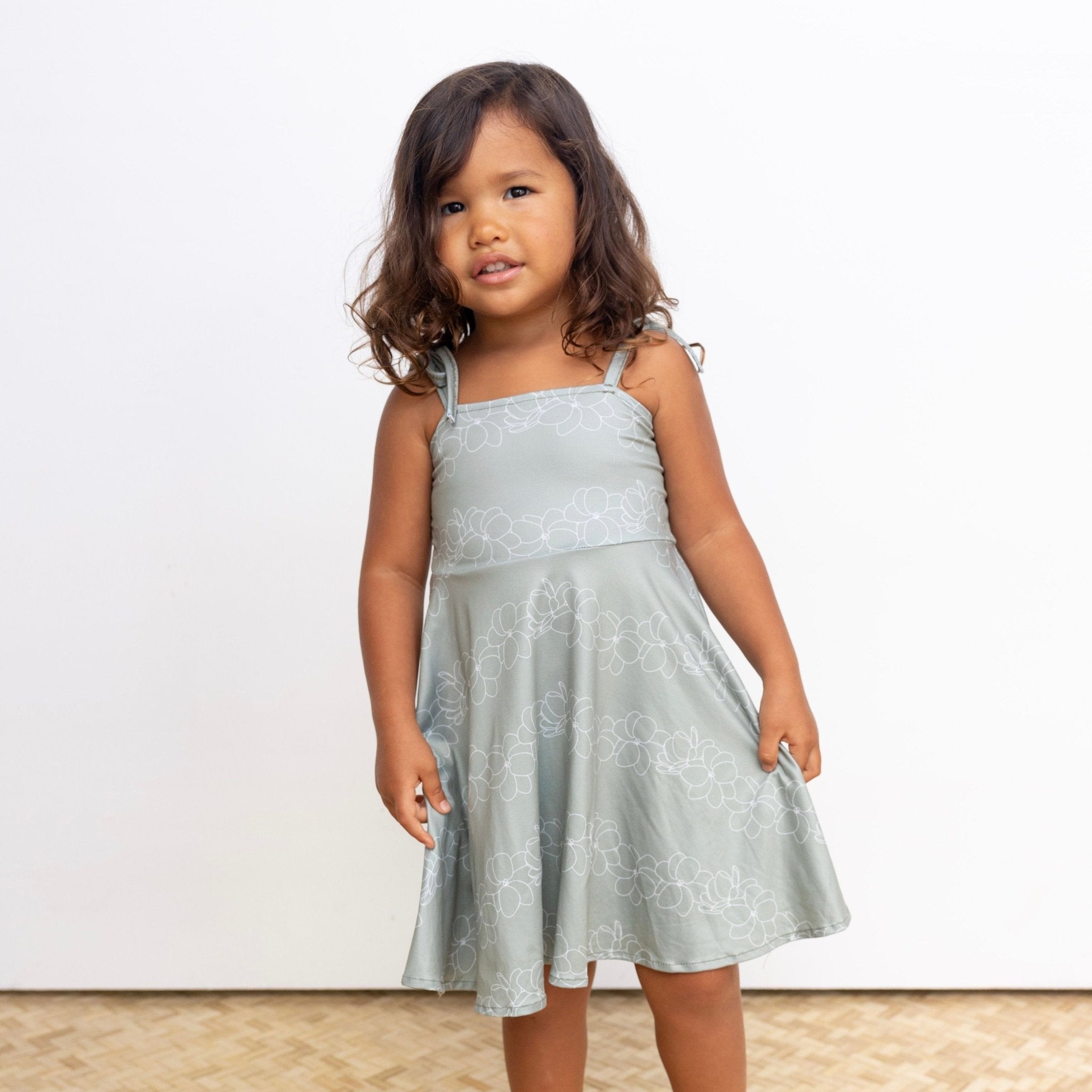 Emery Dress | Gardenia Olive - Sweet Sweet Honey Hawaii