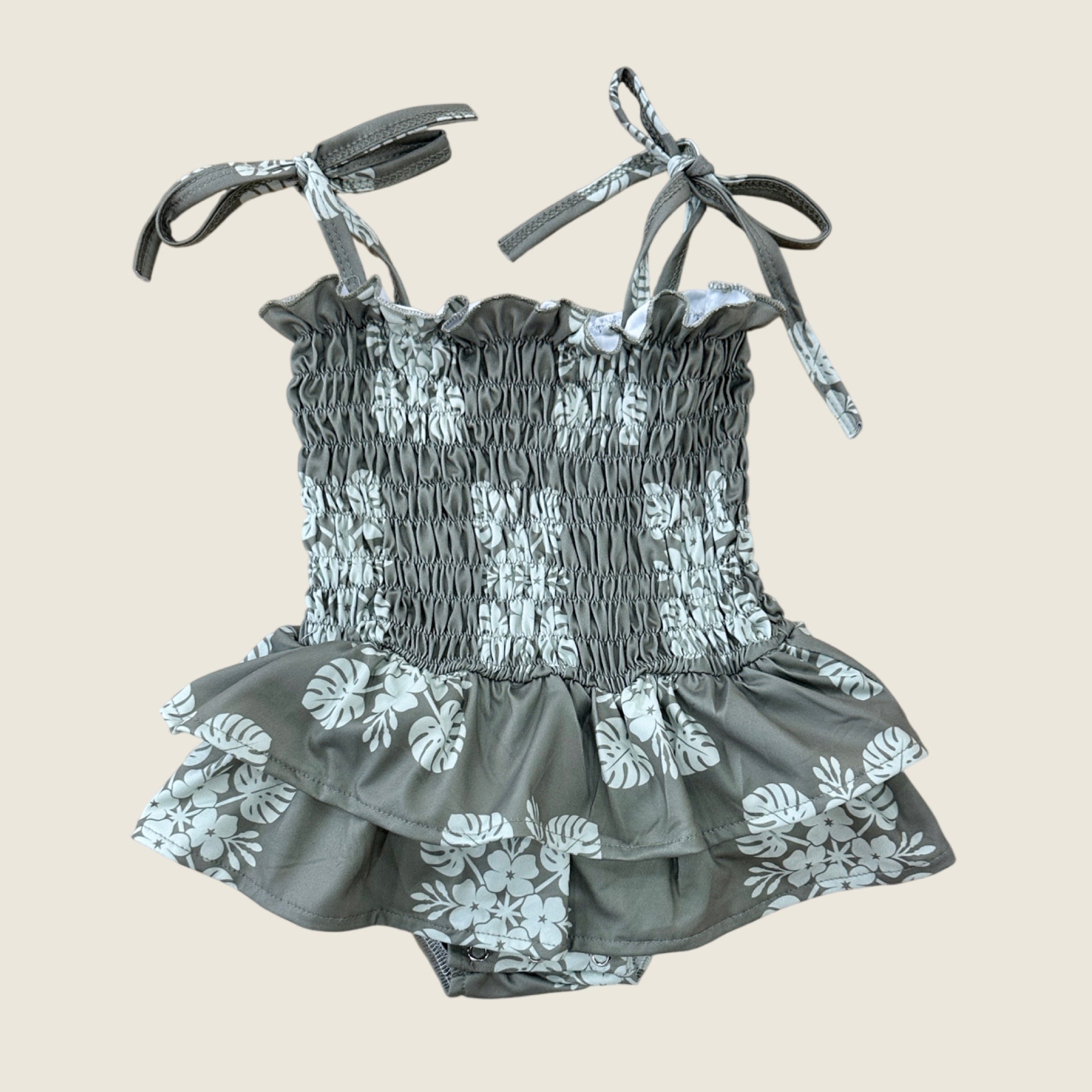 Green Aina Quilt Melody Romper - Sweet Sweet Honey Hawaii