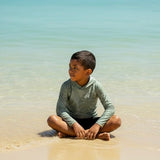 Green Monstera Dri Fit hooded Long sleeve - Sweet Sweet Honey Hawaii