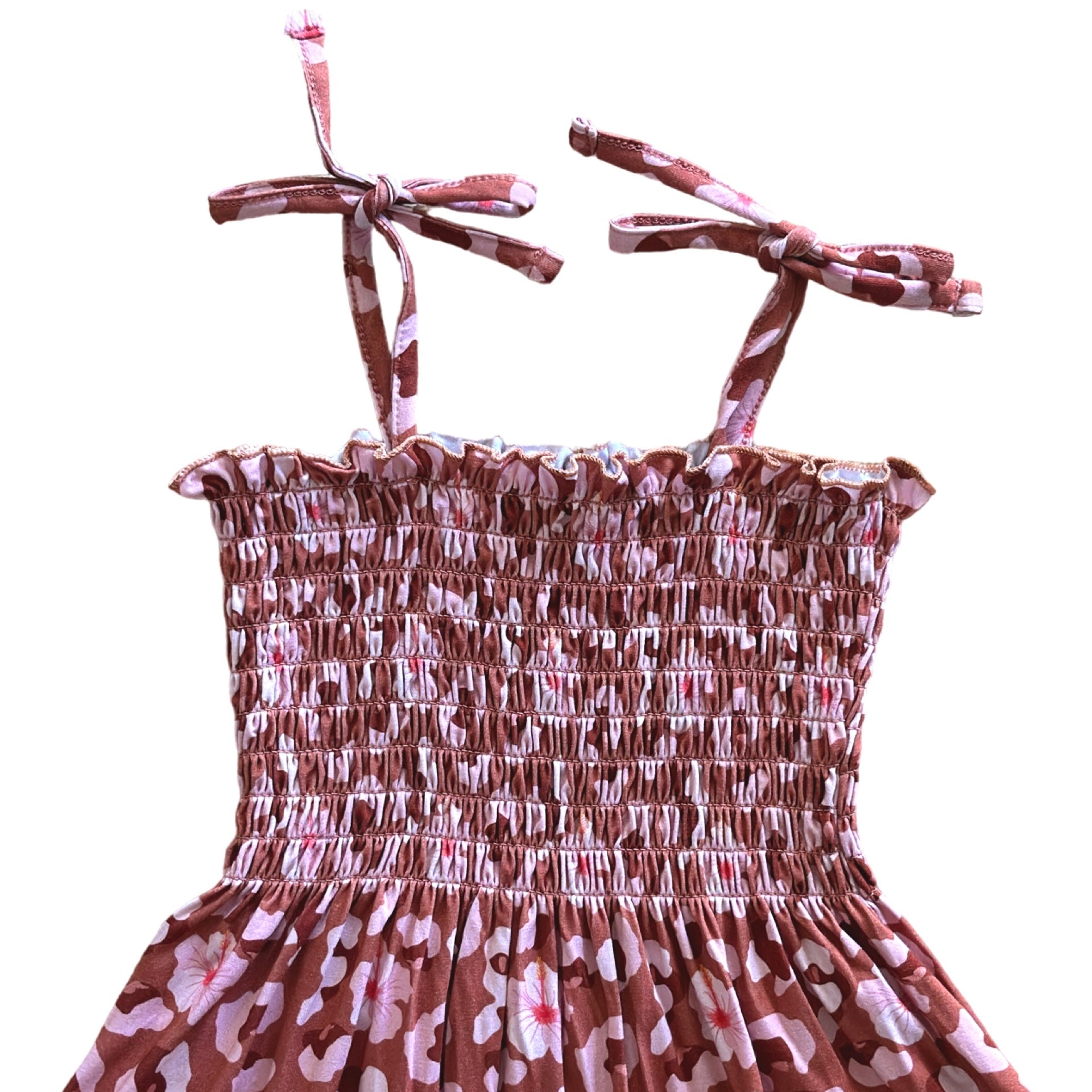 Halia Dress | Hibiscus Leopard - Sweet Sweet Honey Hawaii