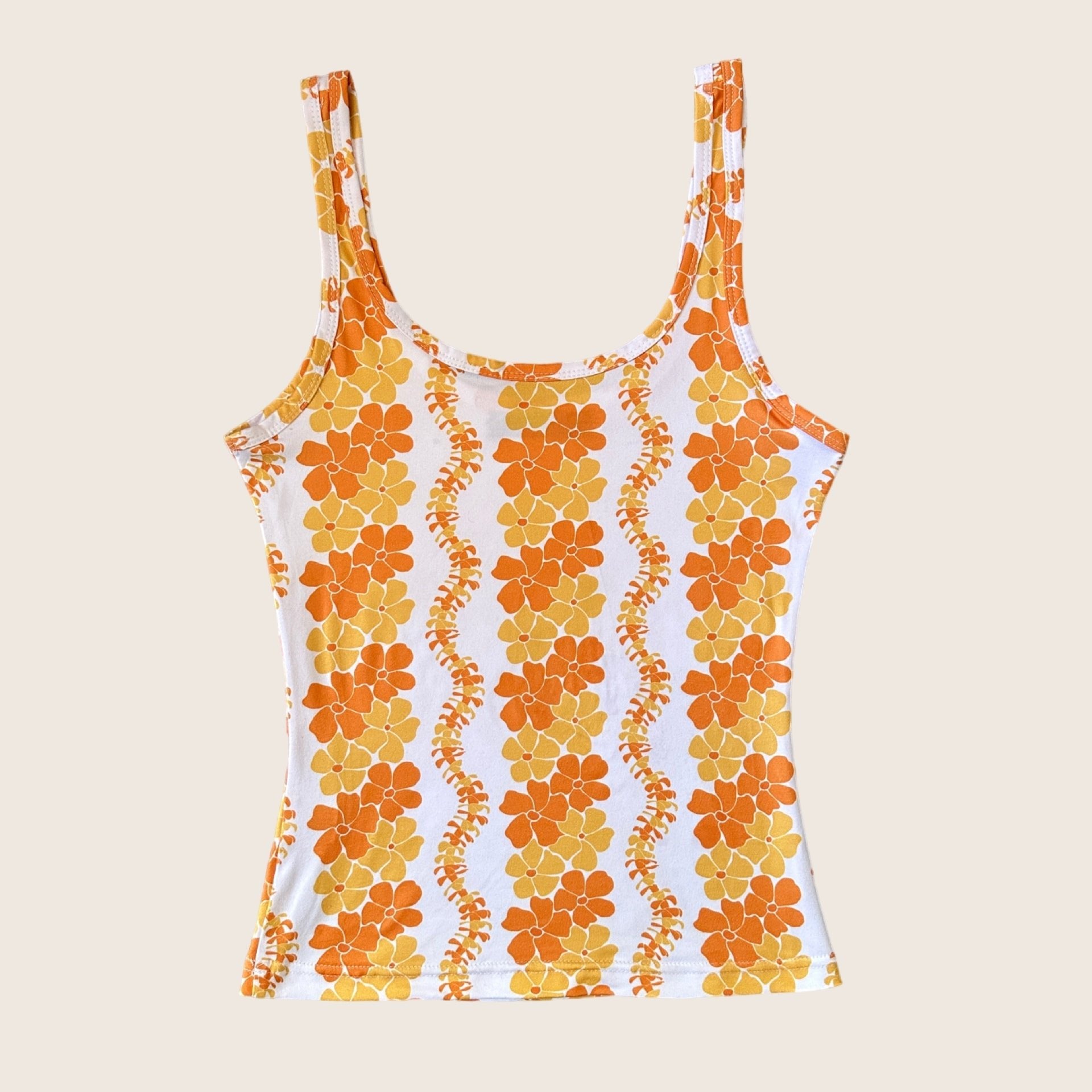 Honey Puakenikeni Womens Tank - Sweet Sweet Honey Hawaii