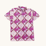 Island Blush Men's collared Shirt - Sweet Sweet Honey Hawaii