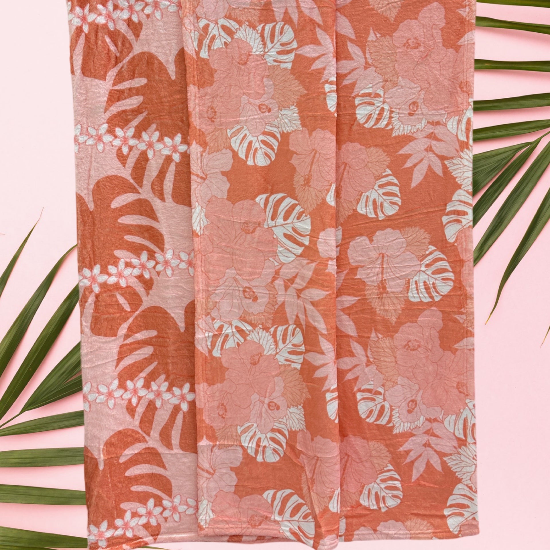 Kanani/Wailea Minky Blanket - Sweet Sweet Honey Hawaii