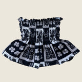 Kid's Ho'opili Black Ka'a Tube Top - Sweet Sweet Honey Hawaii
