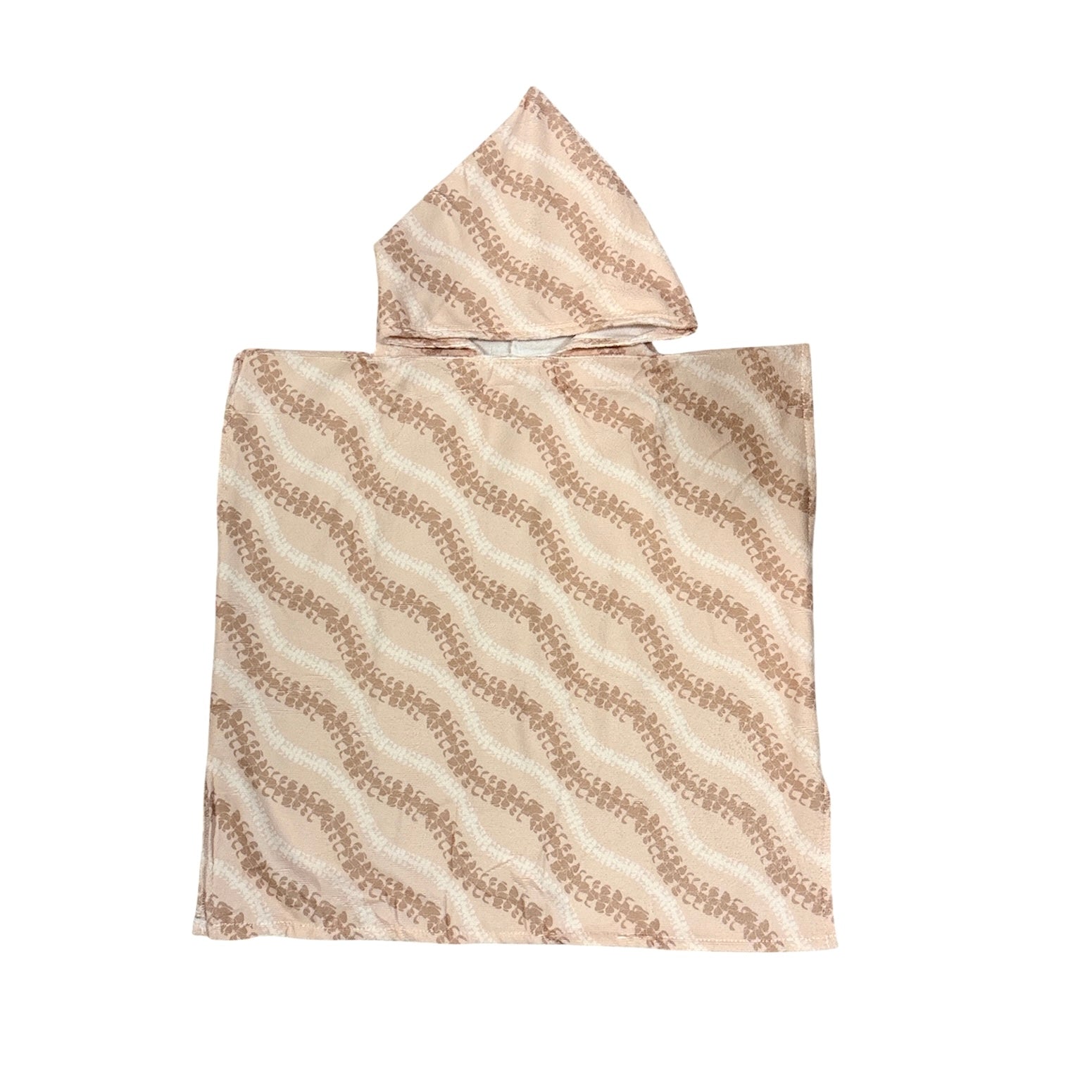 Kid's Sandy Lei Puakenikeni Hooded Towel - Sweet Sweet Honey Hawaii