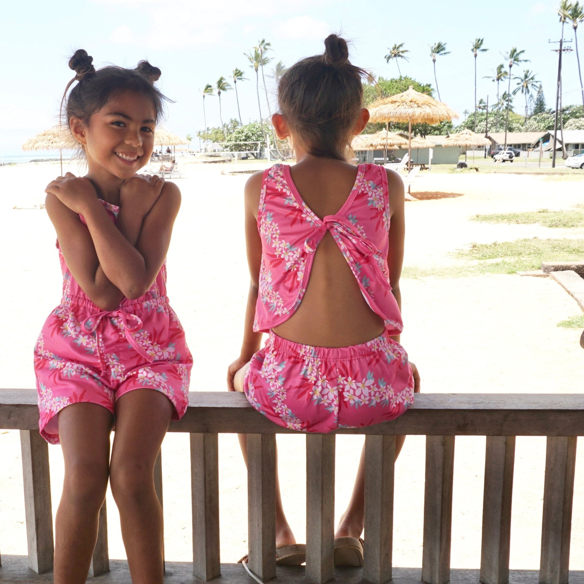 Lei Hiwa Pink Aiko set - Sweet Sweet Honey Hawaii