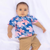 Leilani Collared Shirt - Sweet Sweet Honey Hawaii