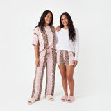 Leopard Hibiscus Womens Flowy Pant - Sweet Sweet Honey Hawaii
