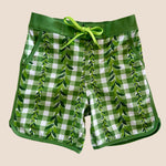 Maile checkered Boys Boardies - Sweet Sweet Honey Hawaii