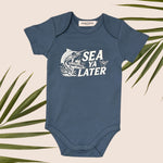 Marlin Sea Ya Later Blue Onesie - Sweet Sweet Honey Hawaii