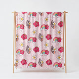 Medium: Rainbow/Seashells Minky Blanket - Sweet Sweet Honey Hawaii