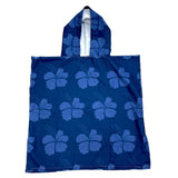 Midnight Blue Hibiscus Hooded Towel - Sweet Sweet Honey Hawaii