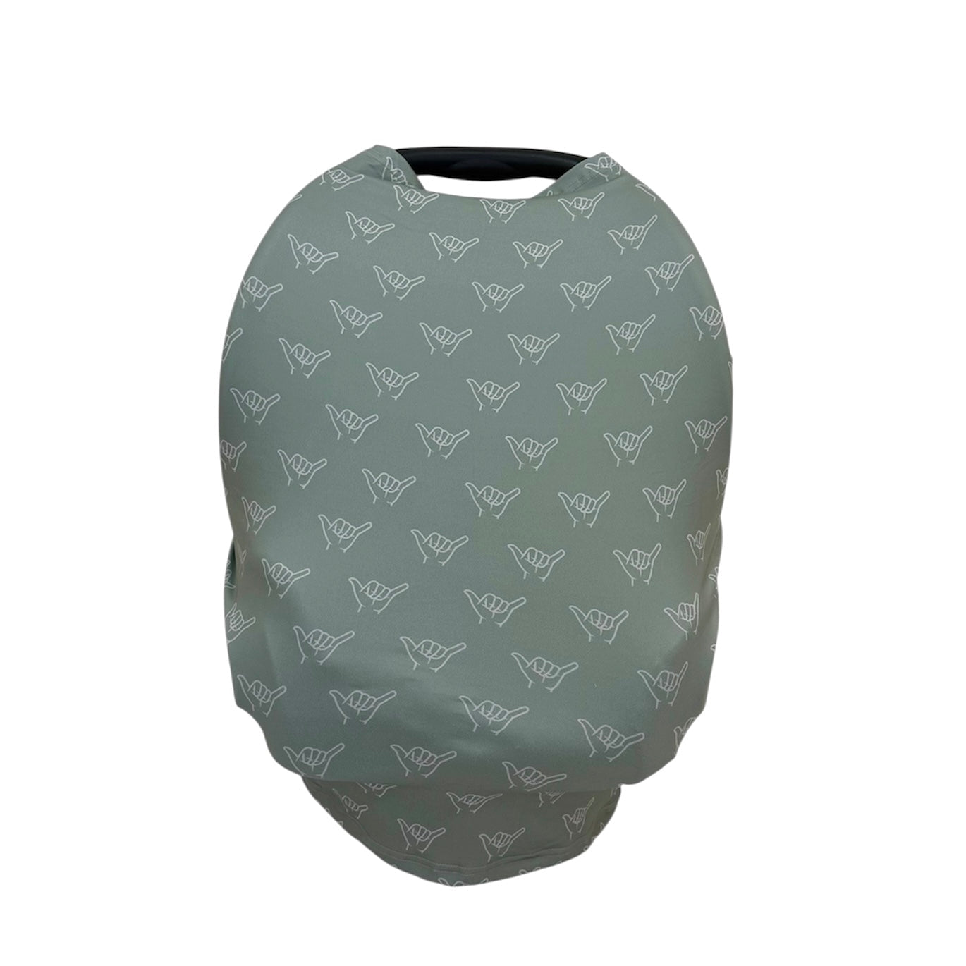 Olive Green Shaka Car Seat Cover - Sweet Sweet Honey Hawaii