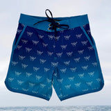 Shaka Blue Ombre Boys Boardies