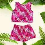 Lei Hiwa Pink Aiko set