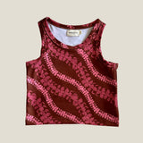 Brown Lei Puakenikeni Tank top