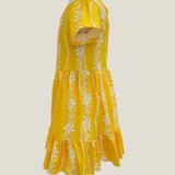 Yellow Tiare lei tee Dress