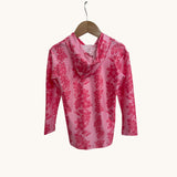 Pink Mauna Lani Dri Fit hooded Long sleeve - Sweet Sweet Honey Hawaii