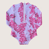 Pink Mauna Lani Long Sleeve Swimsuit - Sweet Sweet Honey Hawaii