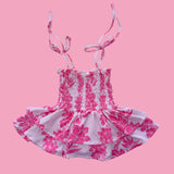 Pink Mauna Lani Melody Romper - Sweet Sweet Honey Hawaii