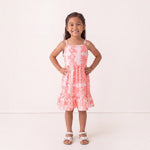 Pink/White Hibiscus Quilt Mila Dress - Sweet Sweet Honey Hawaii