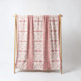 PREORDER: Medium: Pink Plumeria Quilt Lei Minky - Sweet Sweet Honey Hawaii