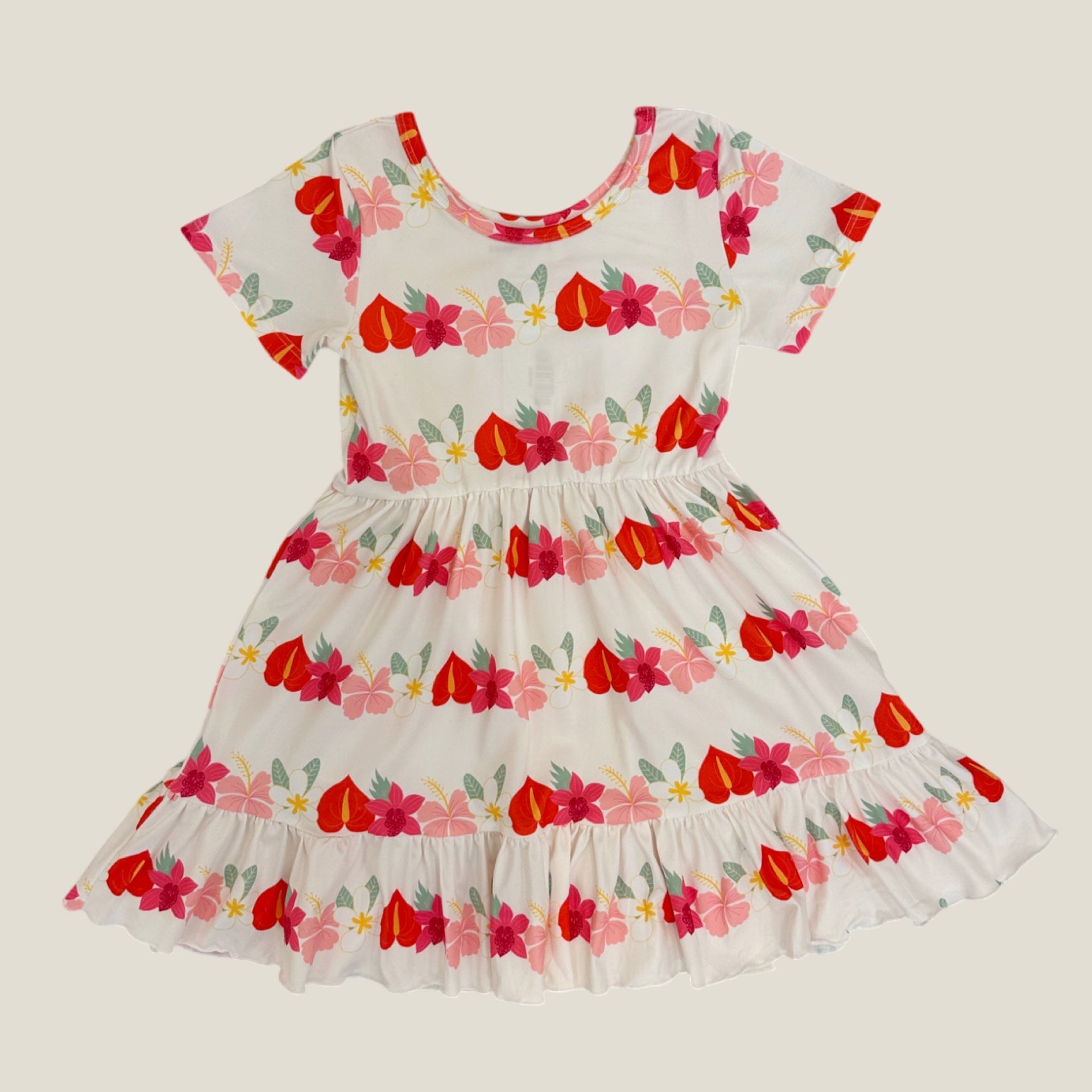Pua lei tee Dress - Sweet Sweet Honey Hawaii