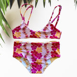 Puakenikeni 2pc Reversible Bikini - Sweet Sweet Honey Hawaii