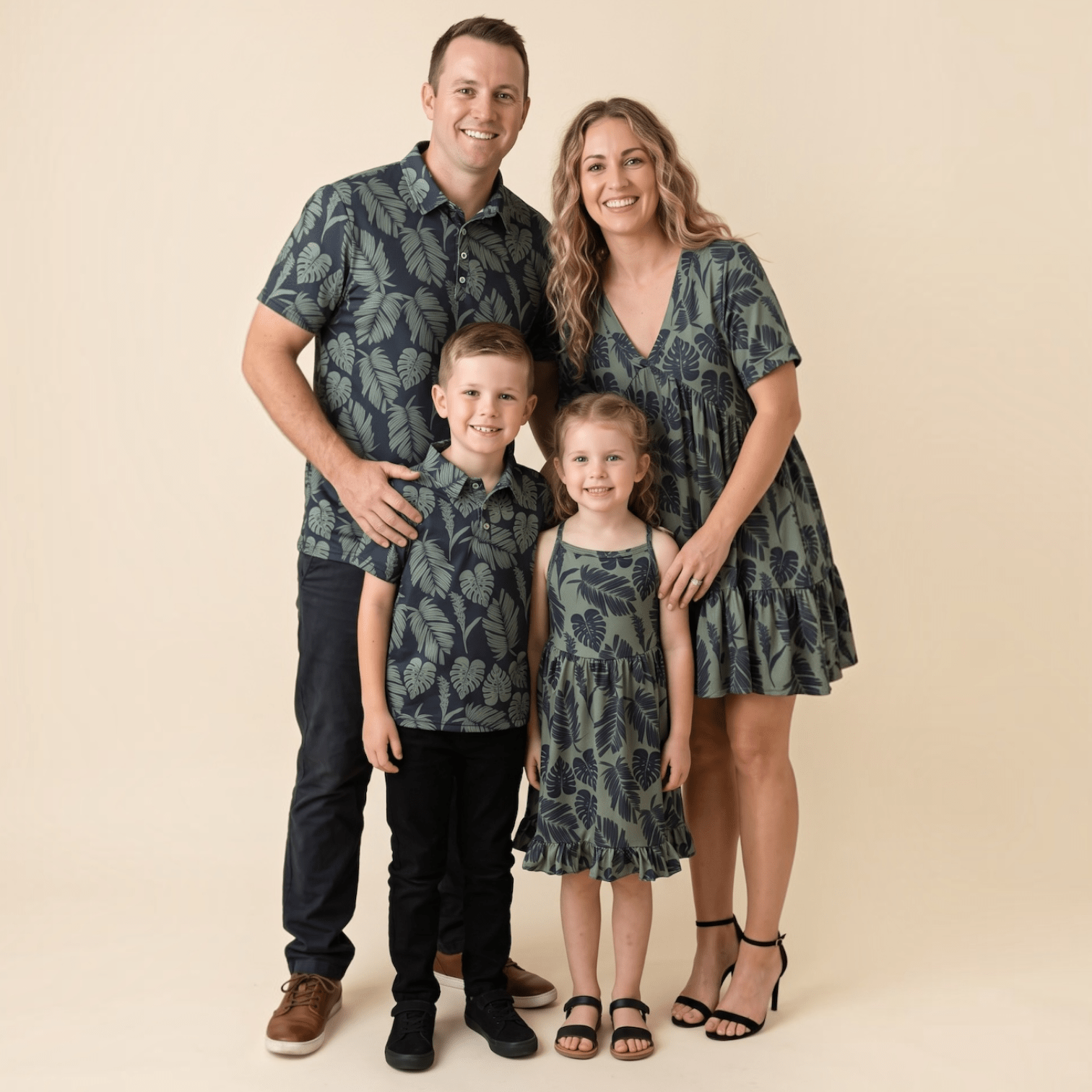 Sage Palm Sammy Dress - Sweet Sweet Honey Hawaii