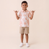 Sands of Wailea Collared Shirt - Sweet Sweet Honey Hawaii