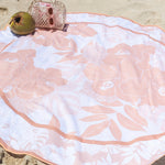 Sands of Wailea Round Towel - Sweet Sweet Honey Hawaii