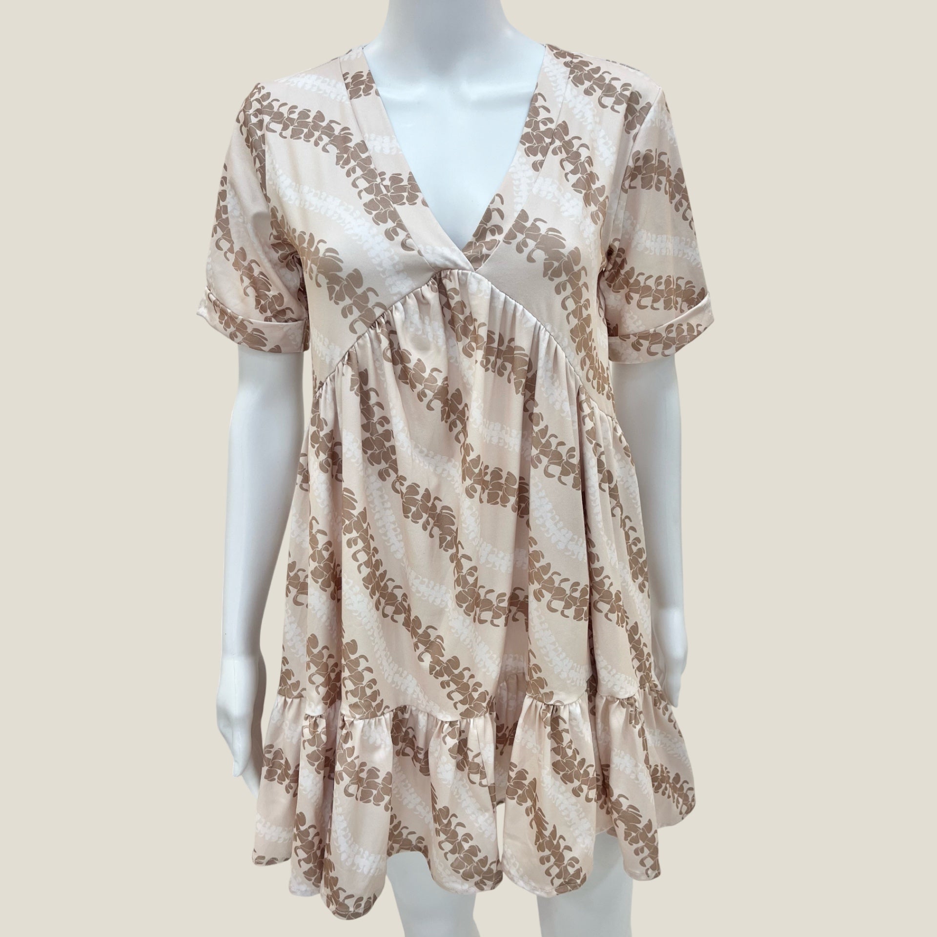 Sandy Lei Puakenikeni Sammy Dress - Sweet Sweet Honey Hawaii